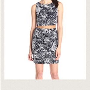 Bailey 44 paradise cove printed illusion dress